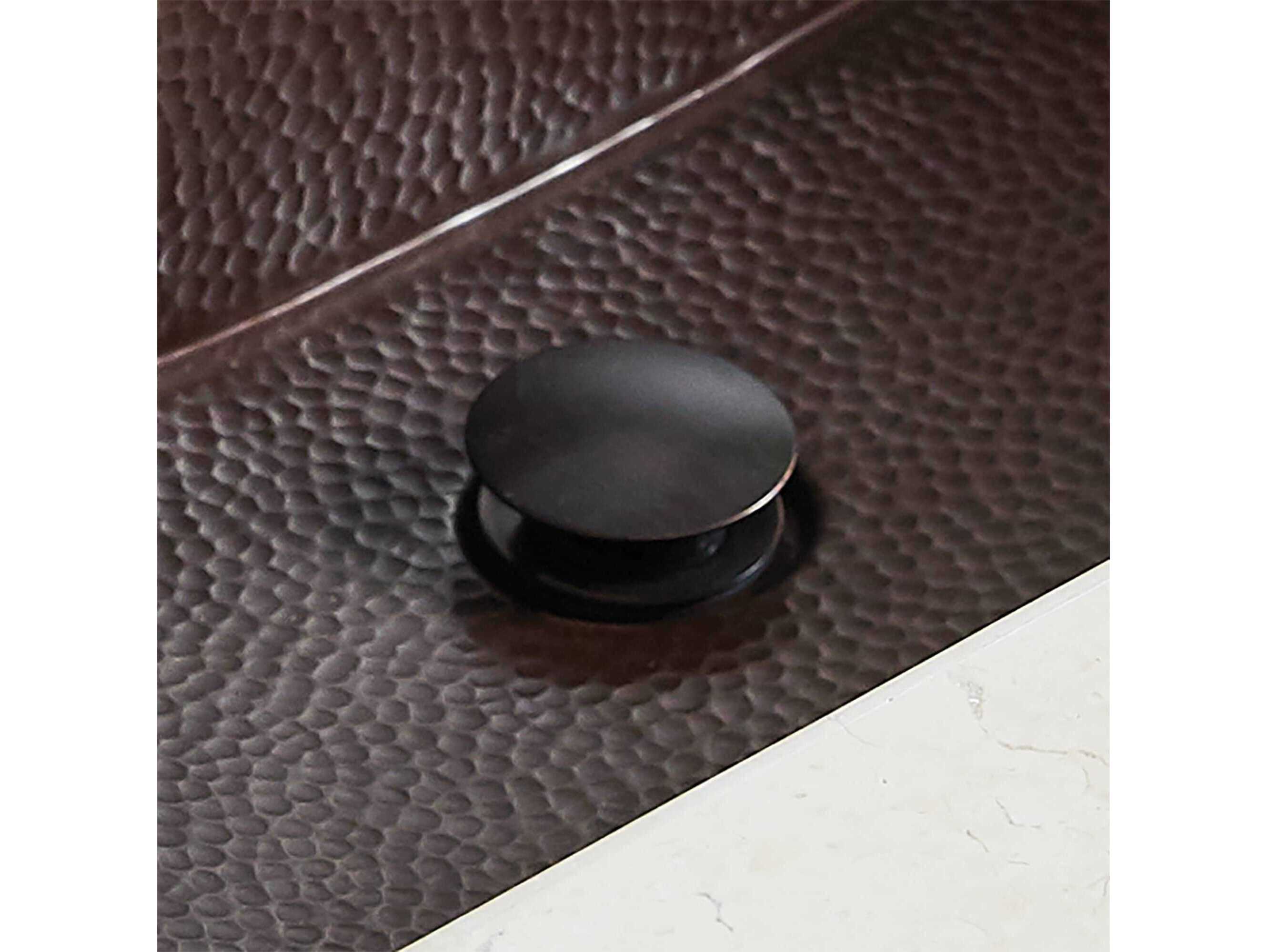 Native Trails Oil Rubbed Bronze 1.5" Dome Drain