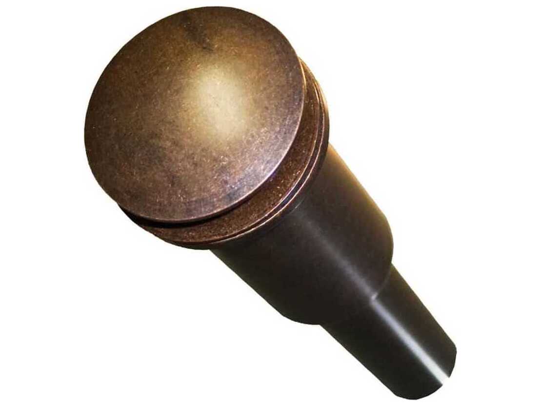 Native Trails Weathered Copper 1.5" Dome Drain