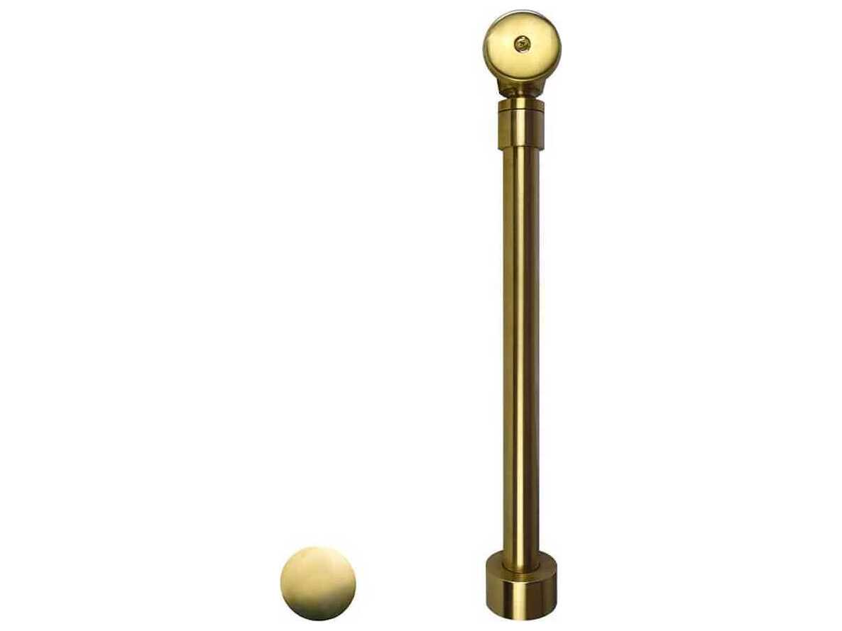 Native Trails Brushed Gold Push to Seal Bath Waste & Overflow