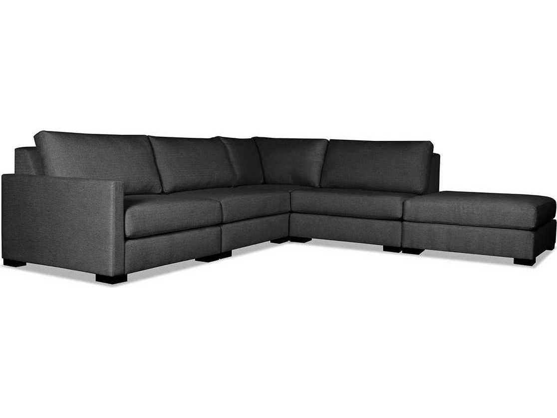 Nativa Interiors Chester 5 - Pieces LAF Upholstered Sectional Sofa with Ottoman
