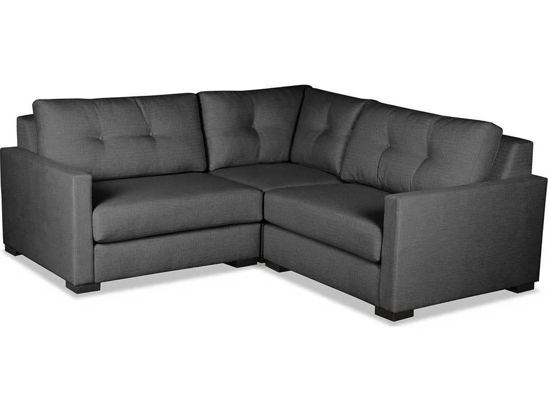 Nativa Interiors Chester Buttoned 3 - Pieces Upholstered Sectional Sofa