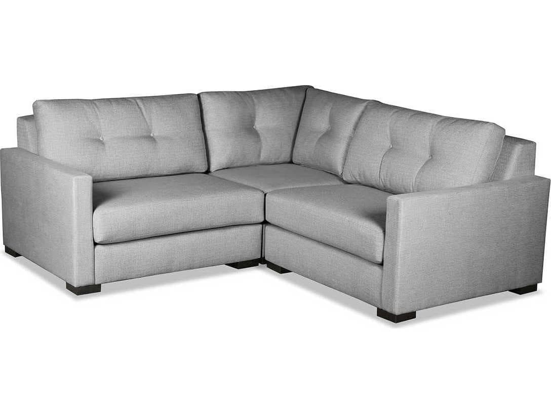 Nativa Interiors Chester Buttoned 3 - Pieces Upholstered Sectional Sofa