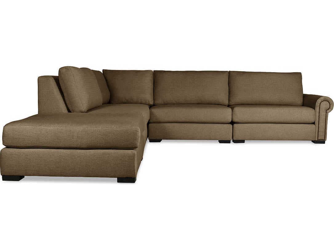 Nativa Interiors Sylviane 5 - Pieces RAF Upholstered Sectional Sofa with Ottoman