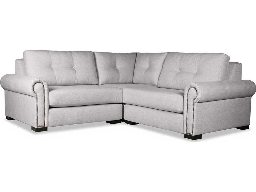 Nativa Interiors Sylviane Buttoned 3 - Pieces Upholstered Sectional Sofa