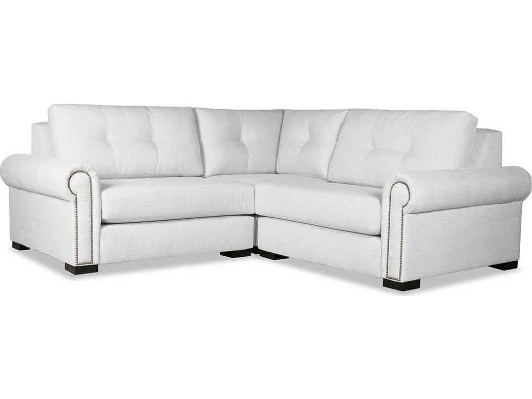 Nativa Interiors Sylviane Buttoned 3 - Pieces Upholstered Sectional Sofa