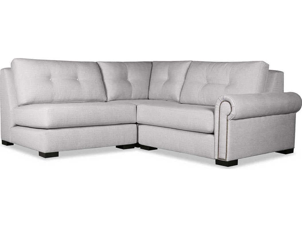 Nativa Interiors Sylviane Buttoned 3 - Pieces RAF Upholstered Sectional Sofa