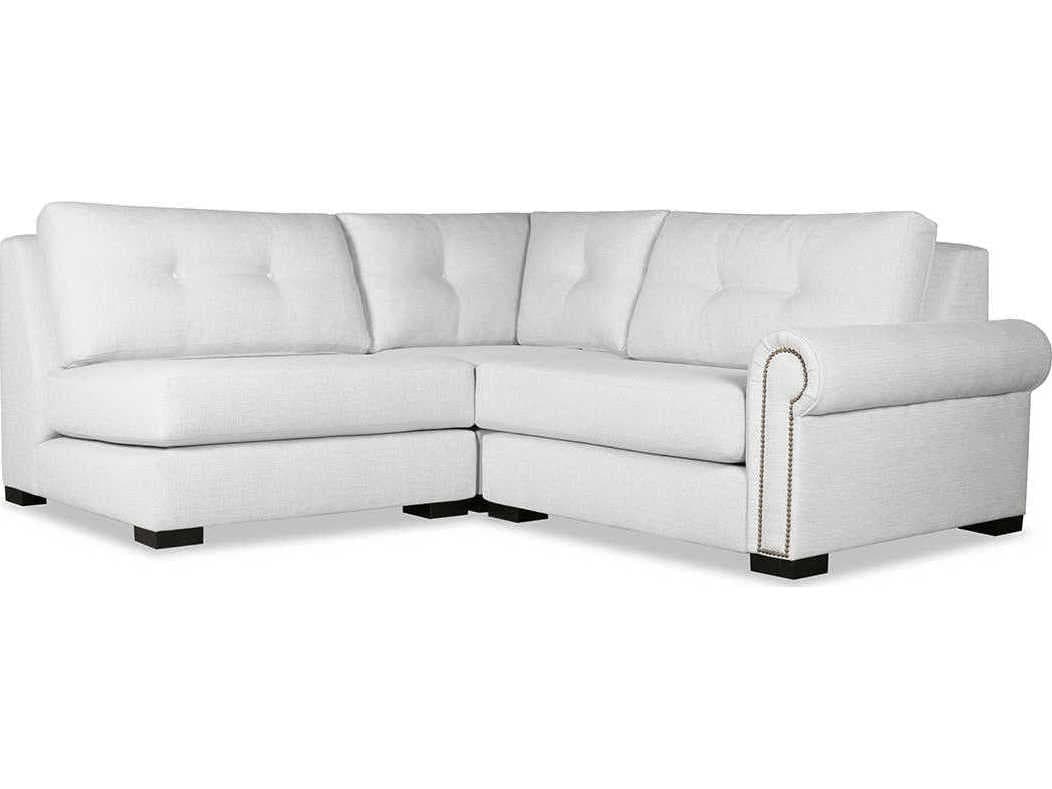 Nativa Interiors Sylviane Buttoned 3 - Pieces RAF Upholstered Sectional Sofa