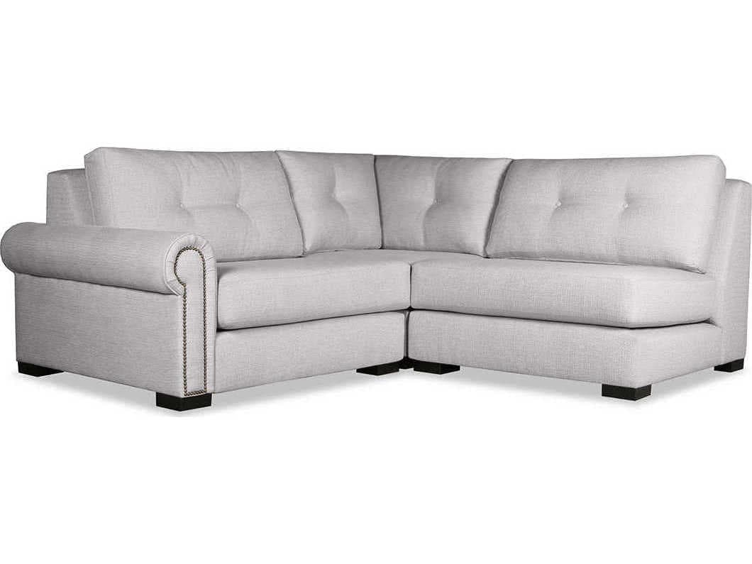 Nativa Interiors Sylviane Buttoned 3 - Pieces LAF Upholstered Sectional Sofa