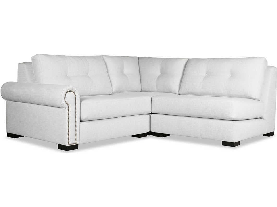 Nativa Interiors Sylviane Buttoned 3 - Pieces LAF Upholstered Sectional Sofa