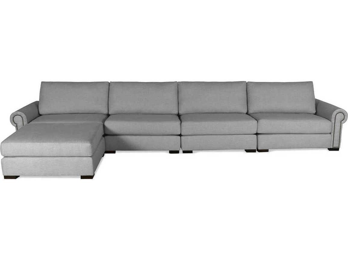 Nativa Interiors Sylviane 5 - Pieces Upholstered Sectional Sofa with Ottoman