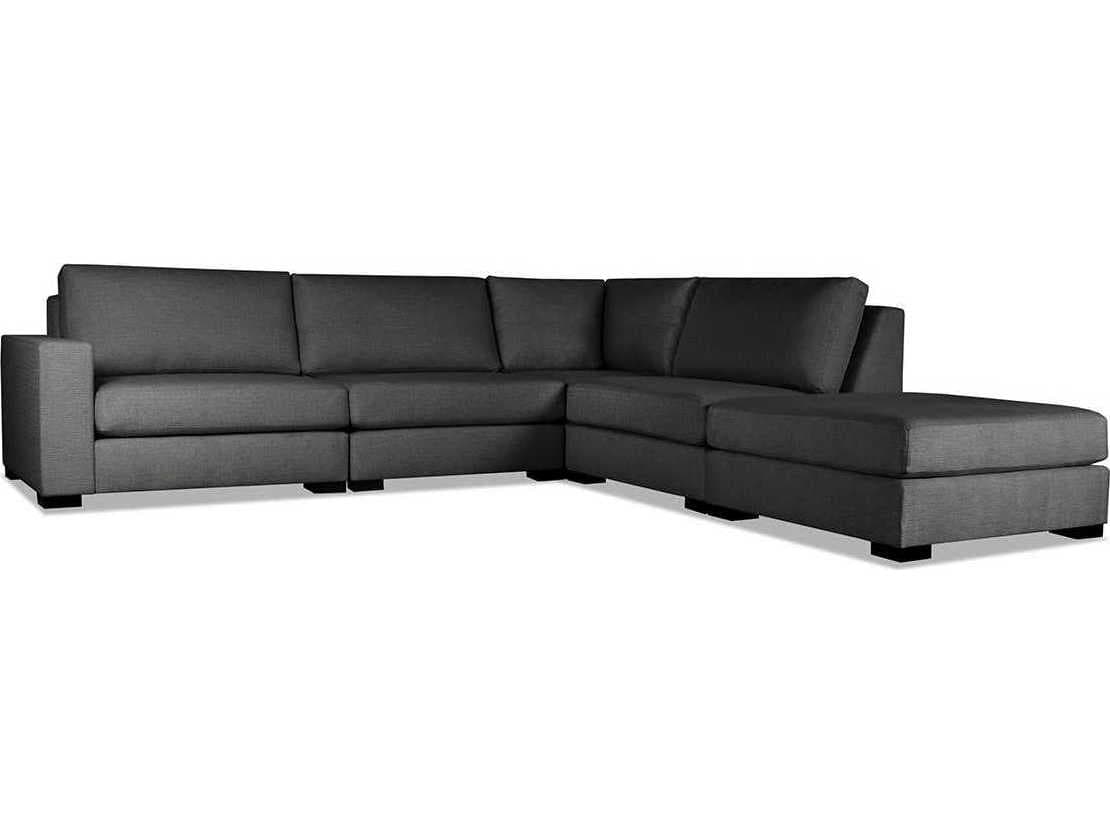Nativa Interiors Veranda 5 - Pieces LAF Upholstered Sectional Sofa with Ottoman