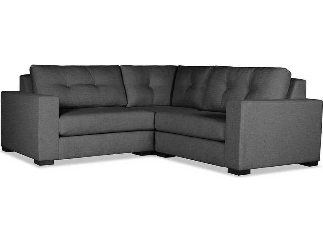 Nativa Interiors Veranda Buttoned 3 - Pieces Upholstered Sectional Sofa