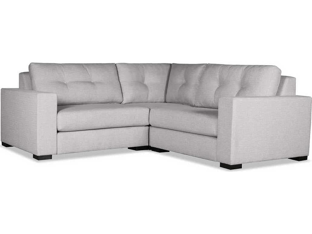Nativa Interiors Veranda Buttoned 3 - Pieces Upholstered Sectional Sofa