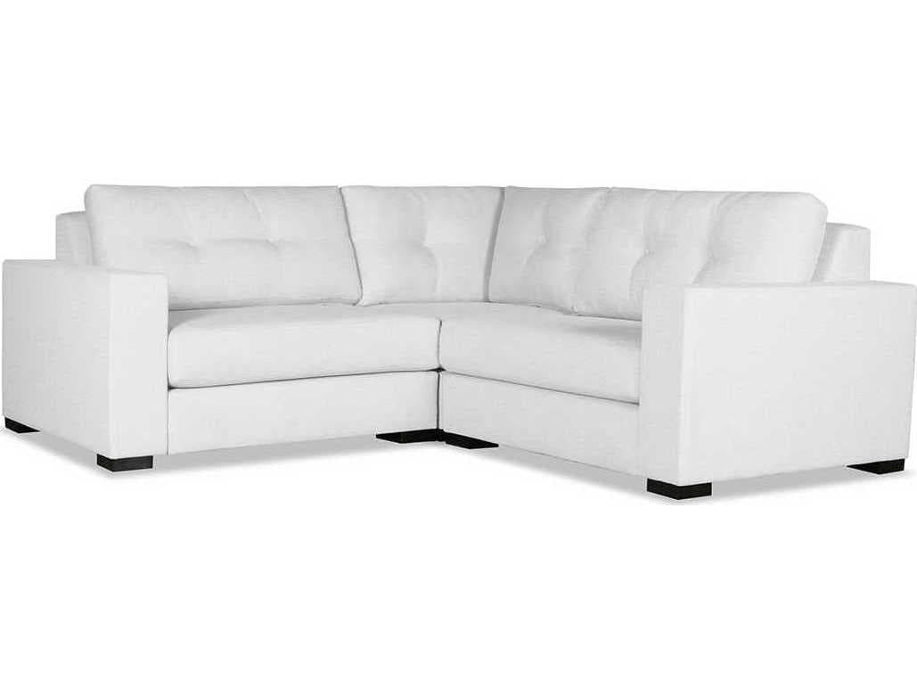 Nativa Interiors Veranda Buttoned 3 - Pieces Upholstered Sectional Sofa