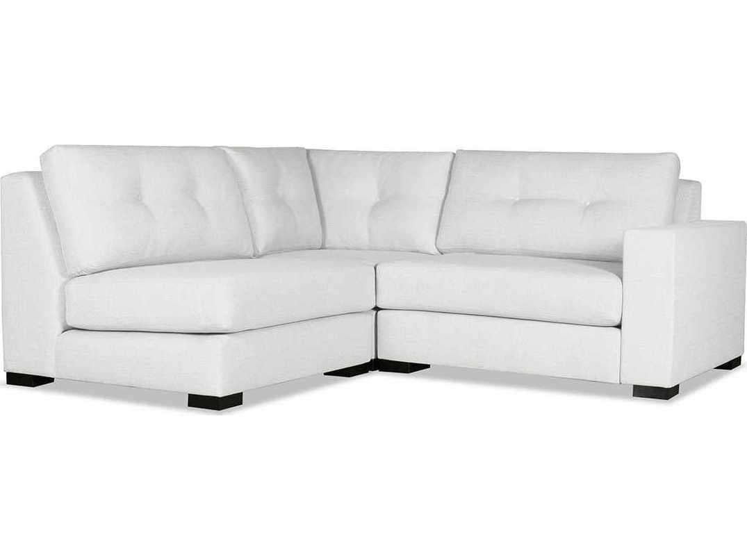 Nativa Interiors Veranda Buttoned 3 - Pieces RAF Upholstered Sectional Sofa
