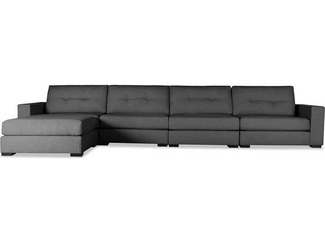 Nativa Interiors Veranda Buttoned 5 - Pieces LAF Upholstered Sectional Sofa