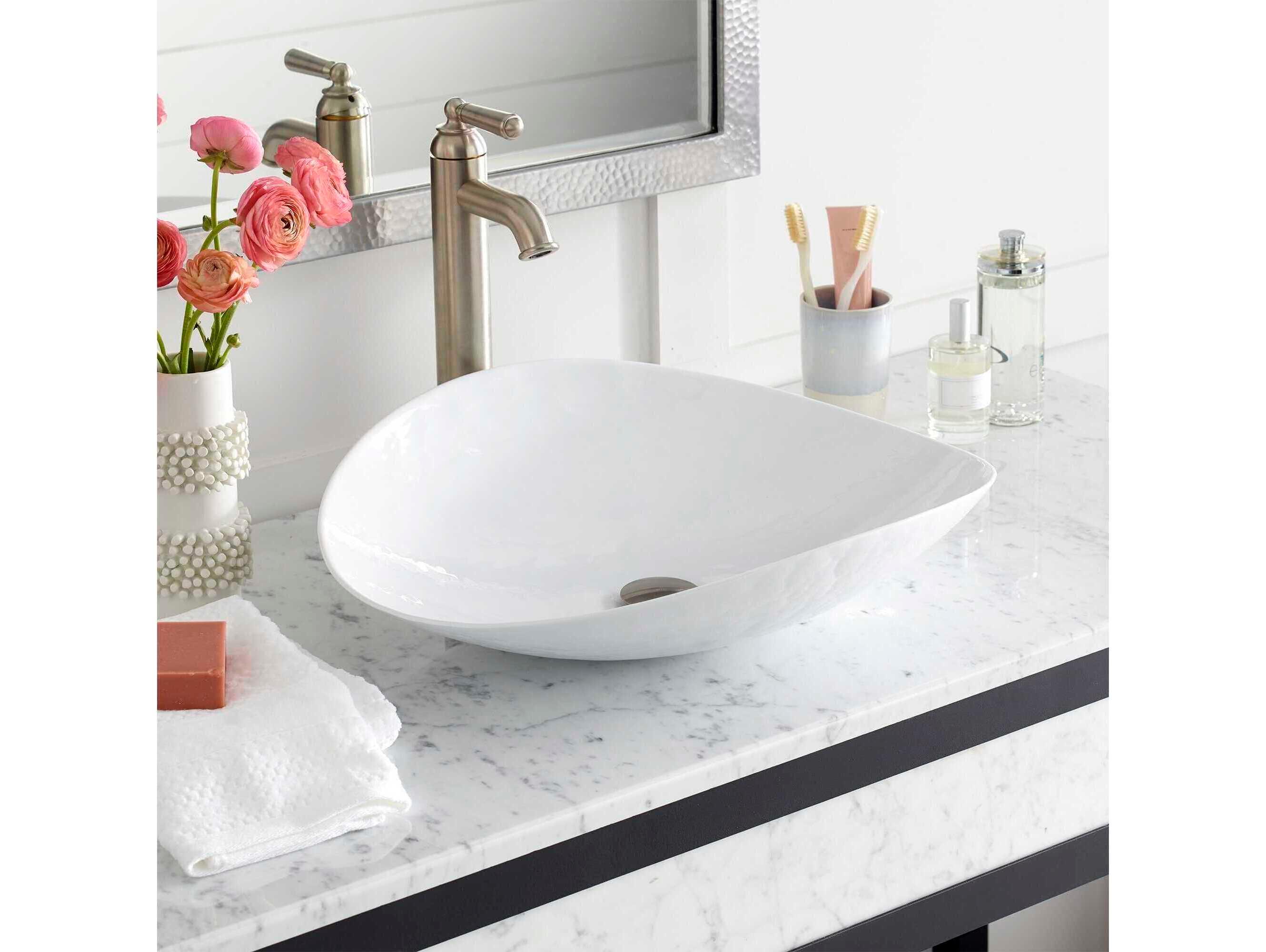 Native Trails Sorrento Bianco Bathroom Sink
