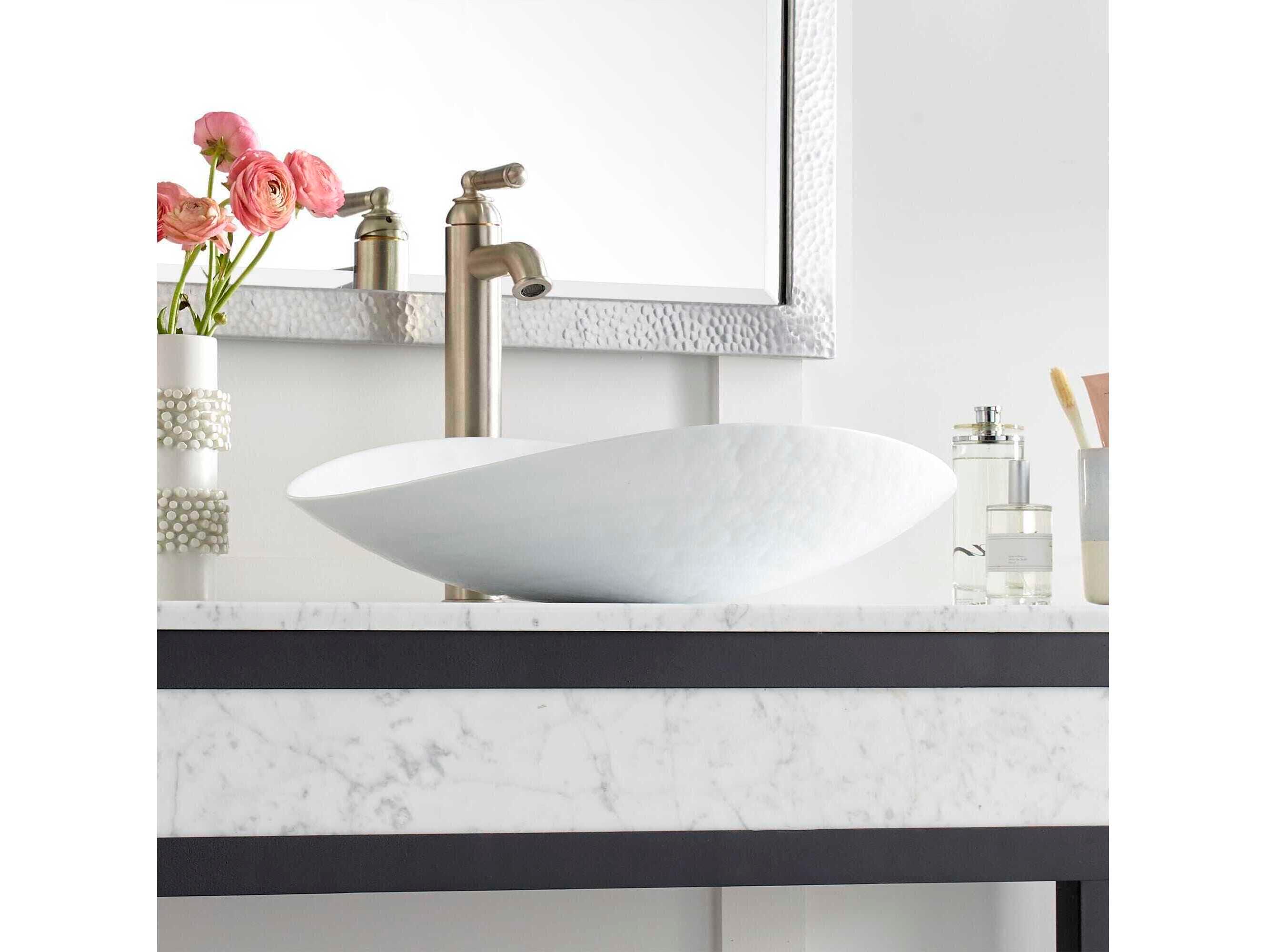 Native Trails Sorrento Bianco Bathroom Sink