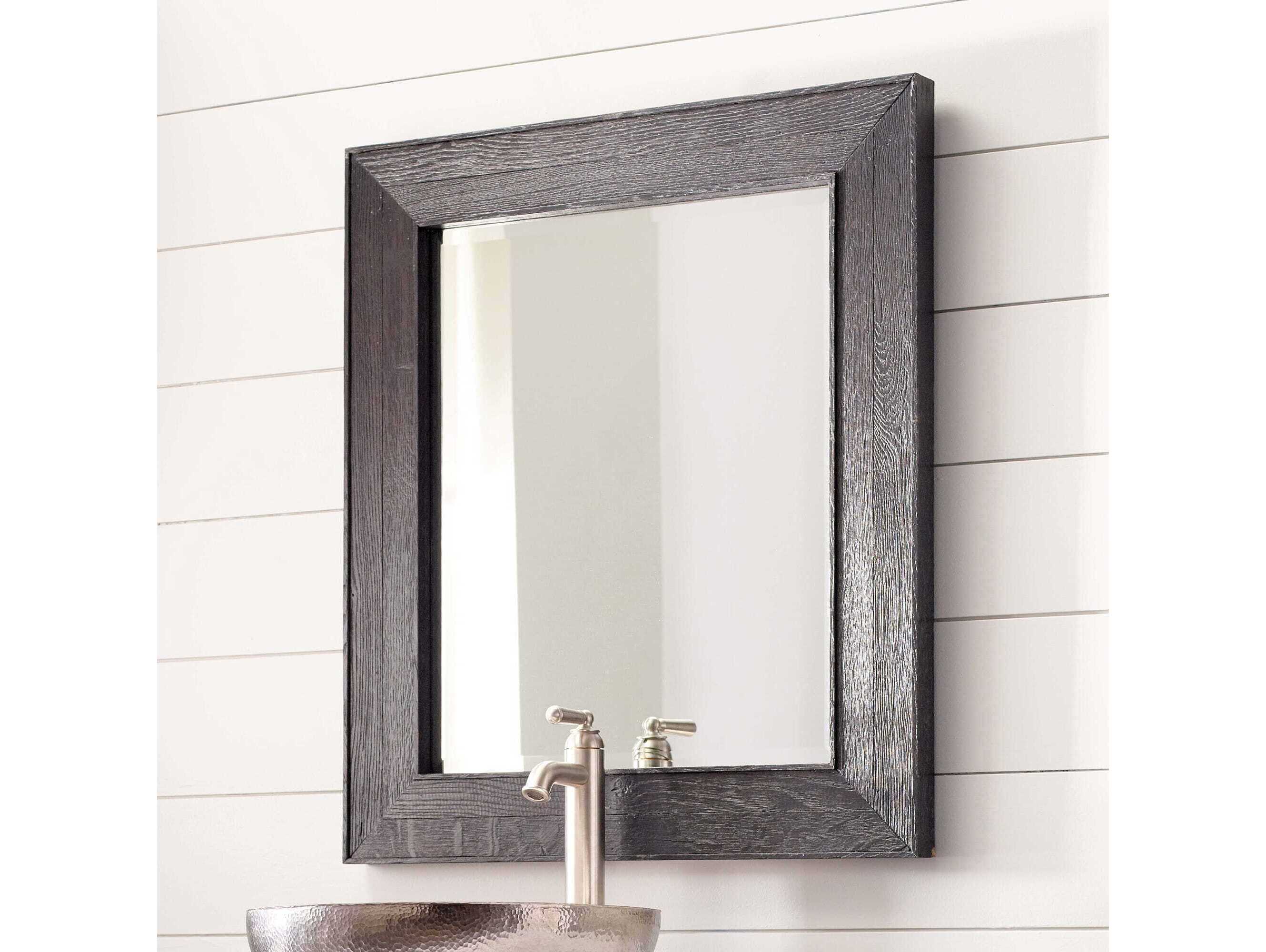 Native Trails Vintners Noir Rectangular Wall Mirror