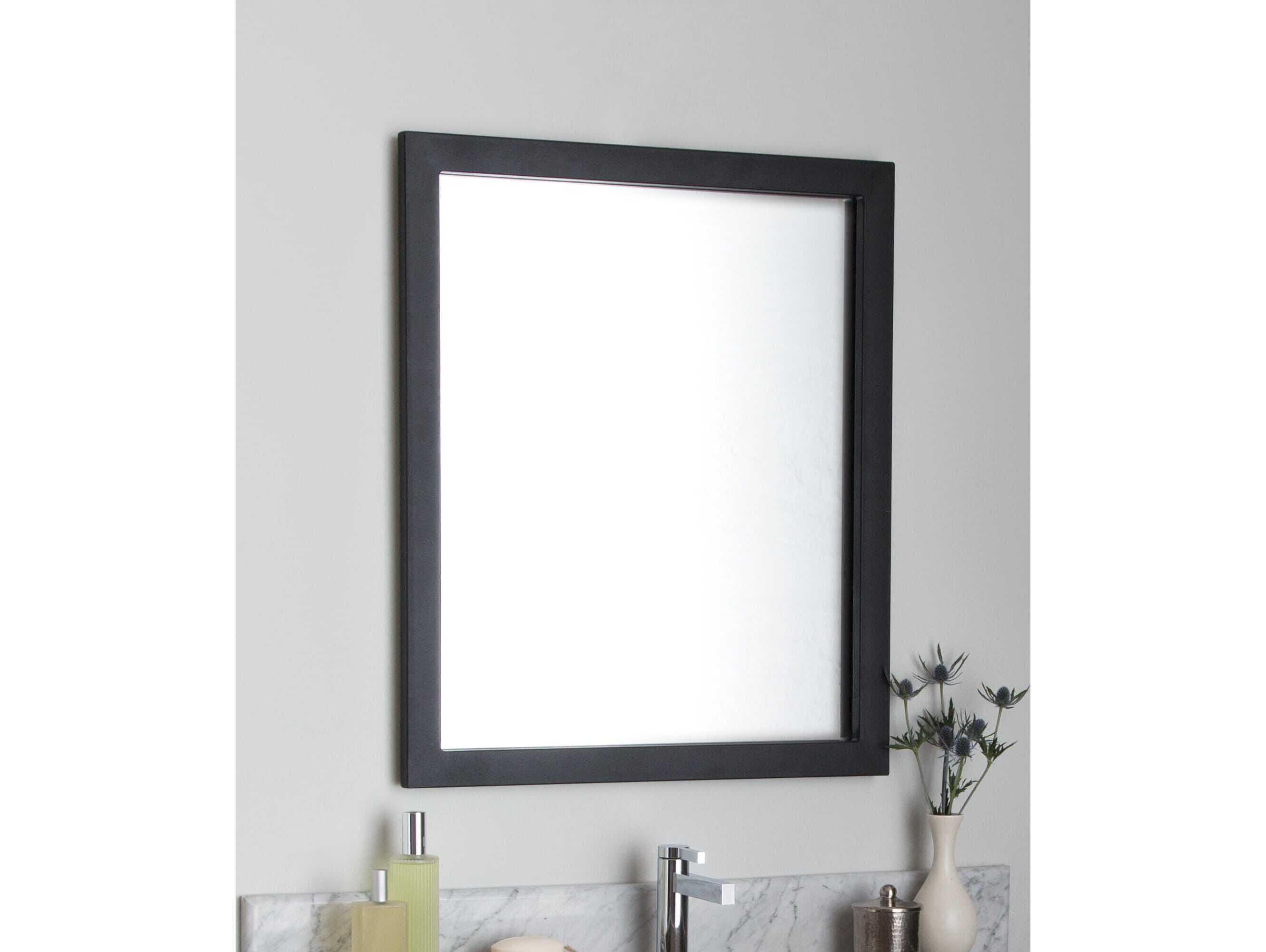 Native Trails Havana Black Rectangular Wall Mirror