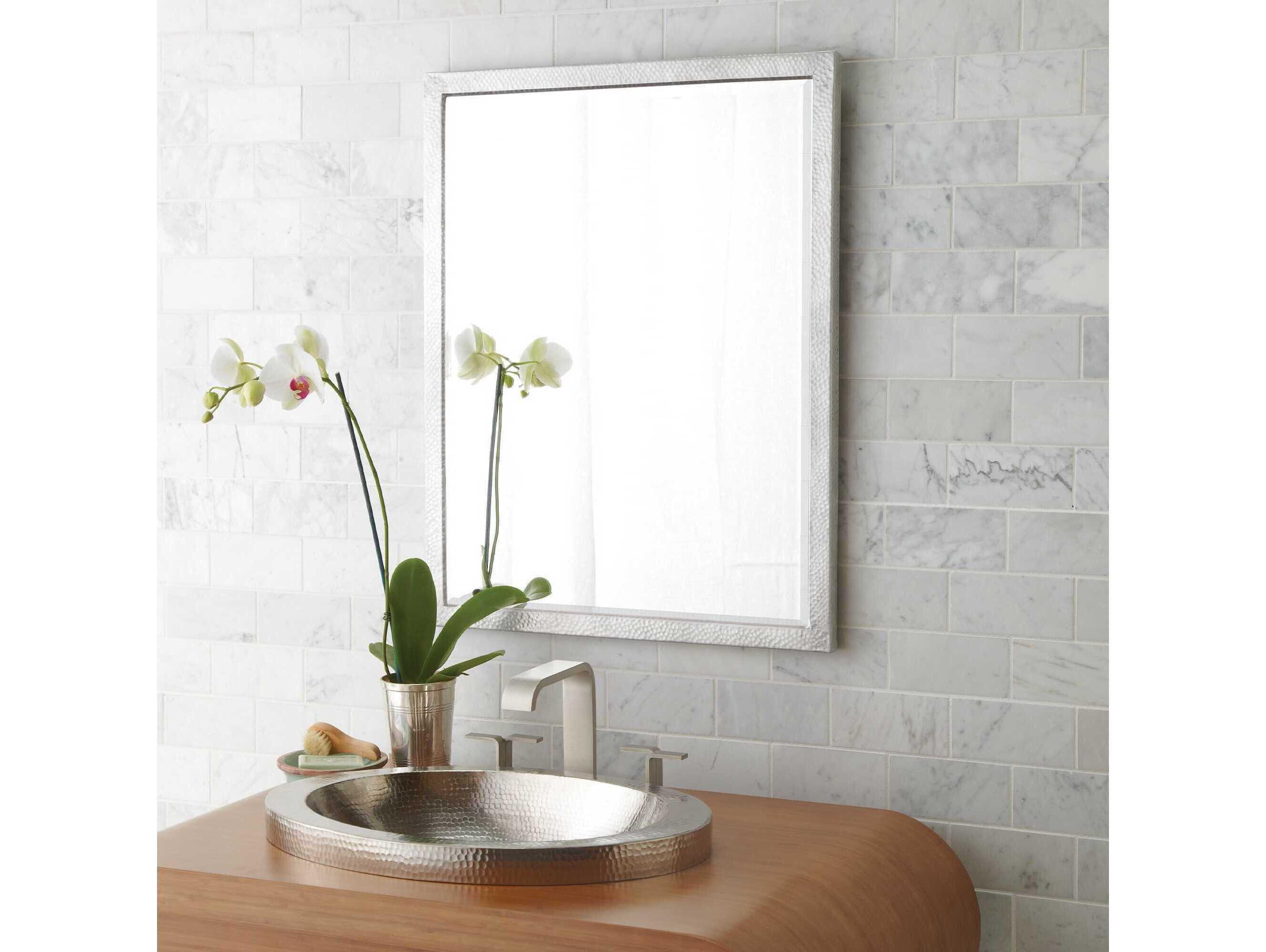 Native Trails Divinity Aluminum Rectangular Wall Mirror