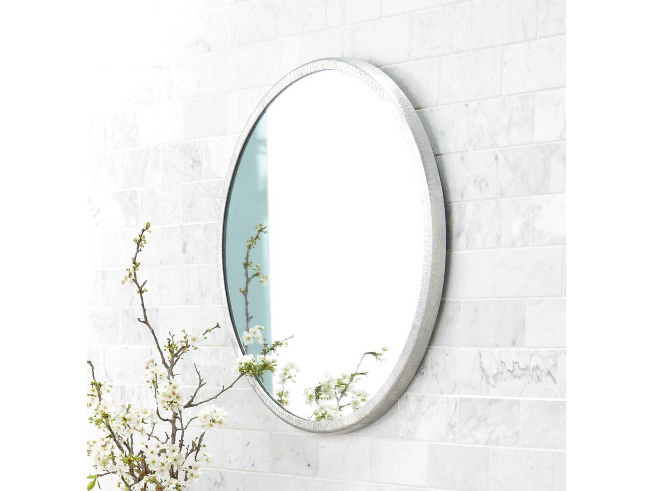 Native Trails Divinity Aluminum Round Wall Mirror