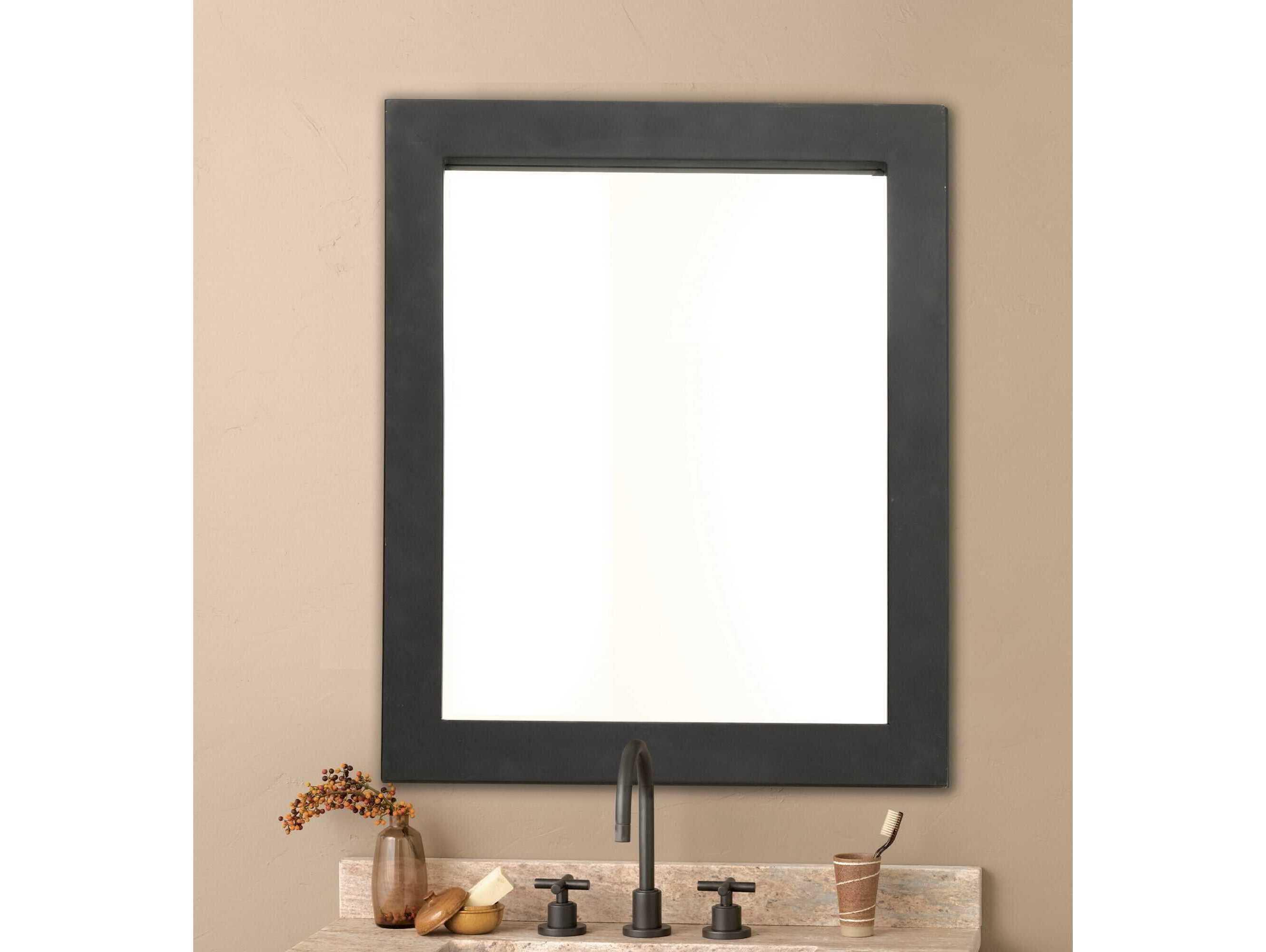 Native Trails Cuzco Black Rectangular Wall Mirror