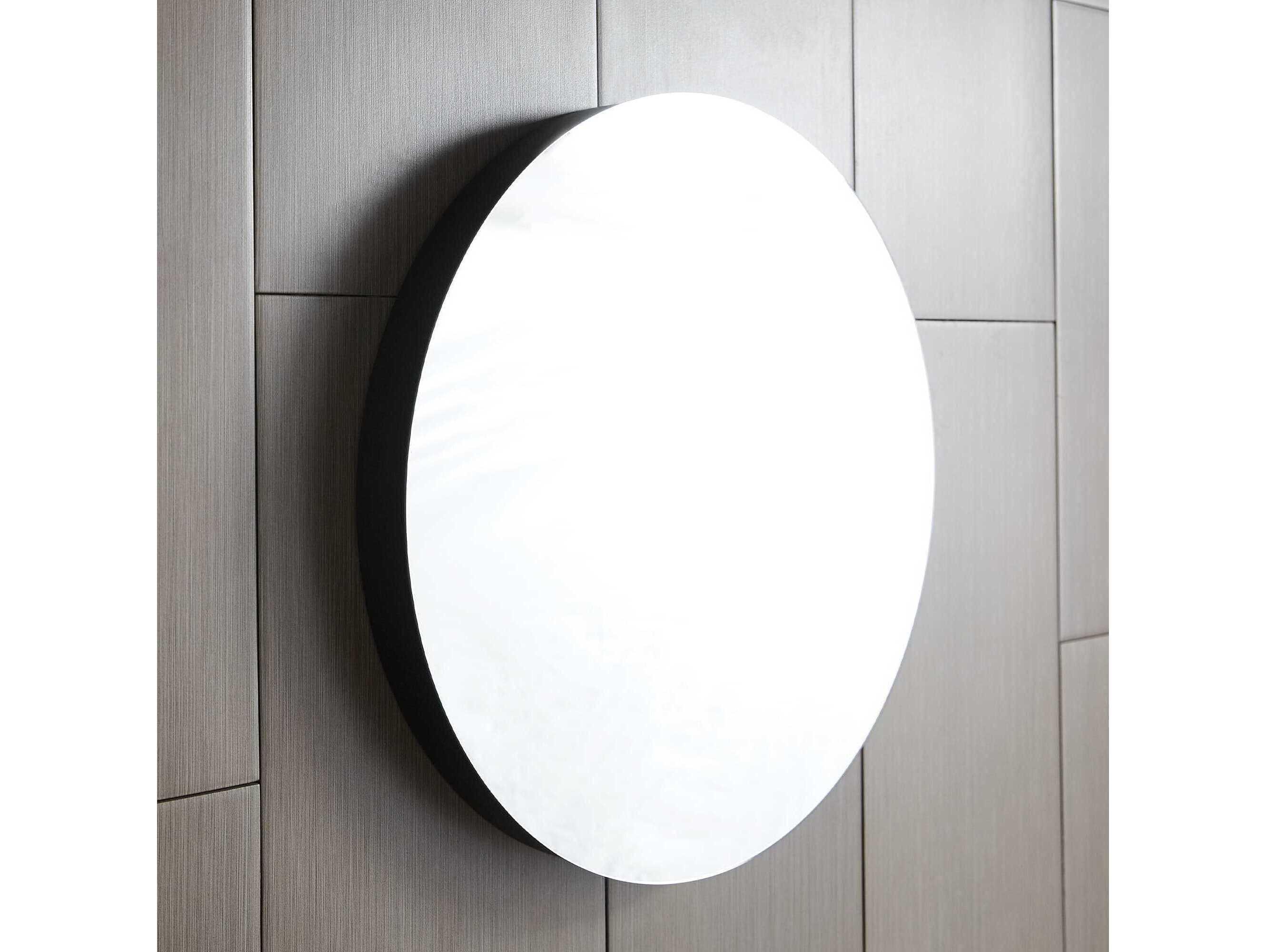 Native Trails Solace Midnight Round Wall Mirror