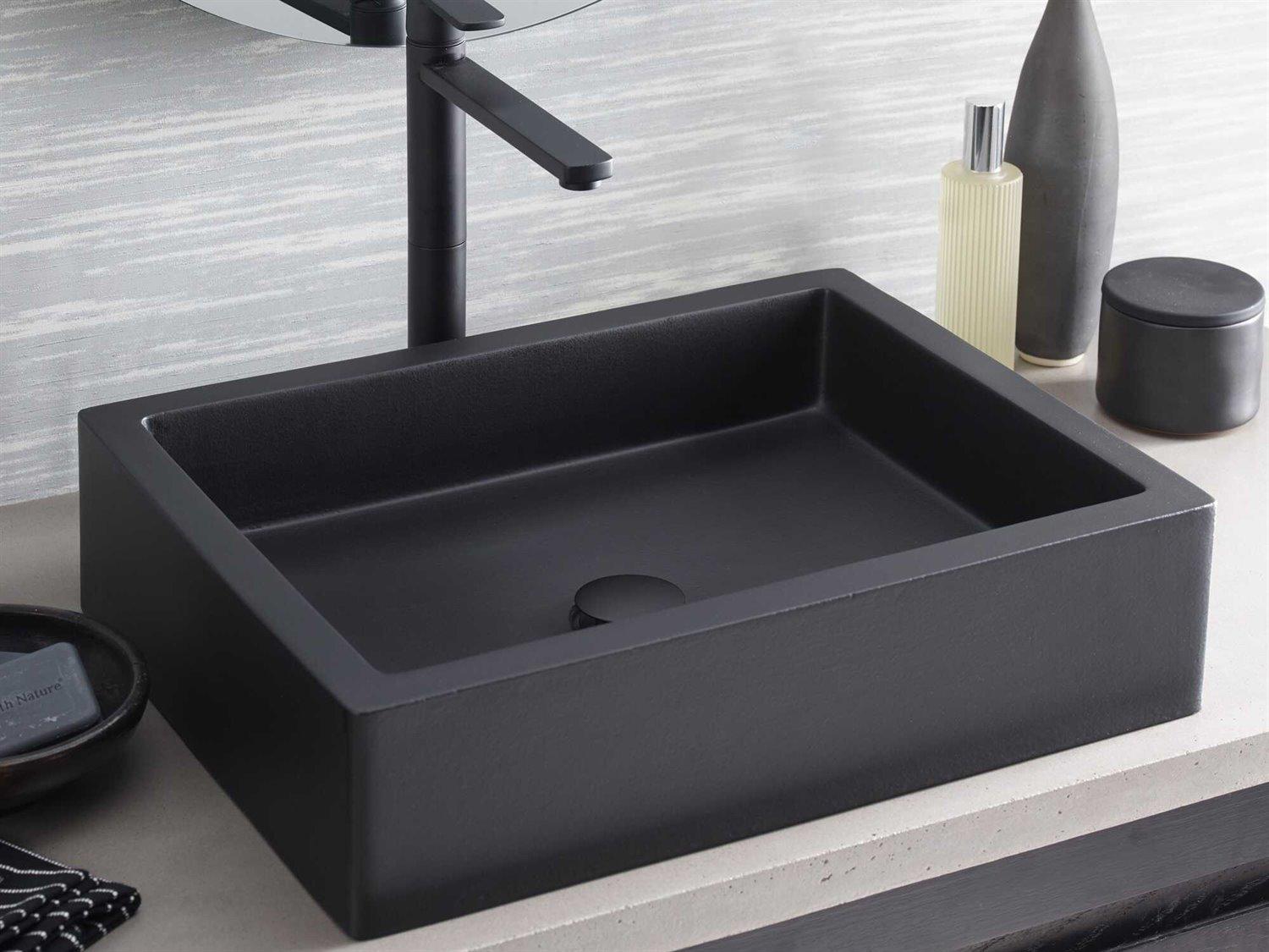 Native Trails Nipomo Charcoal Bathroom Sink