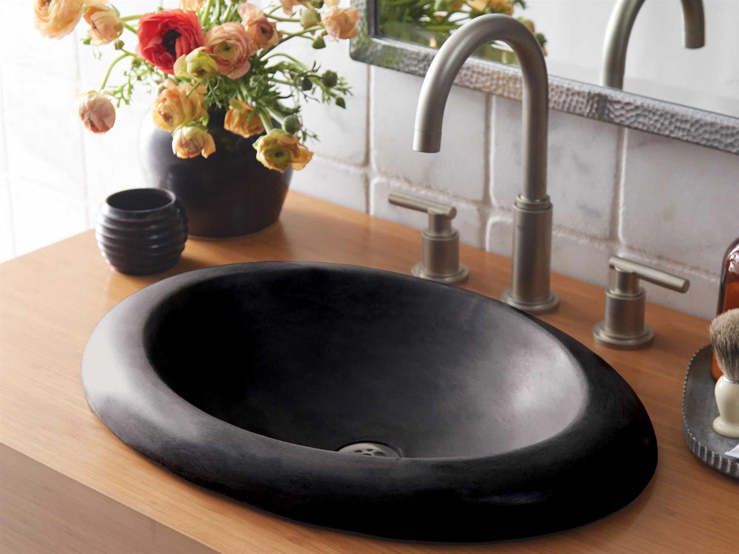 Native Trails Cuyama Charcoal Bathroom Sink