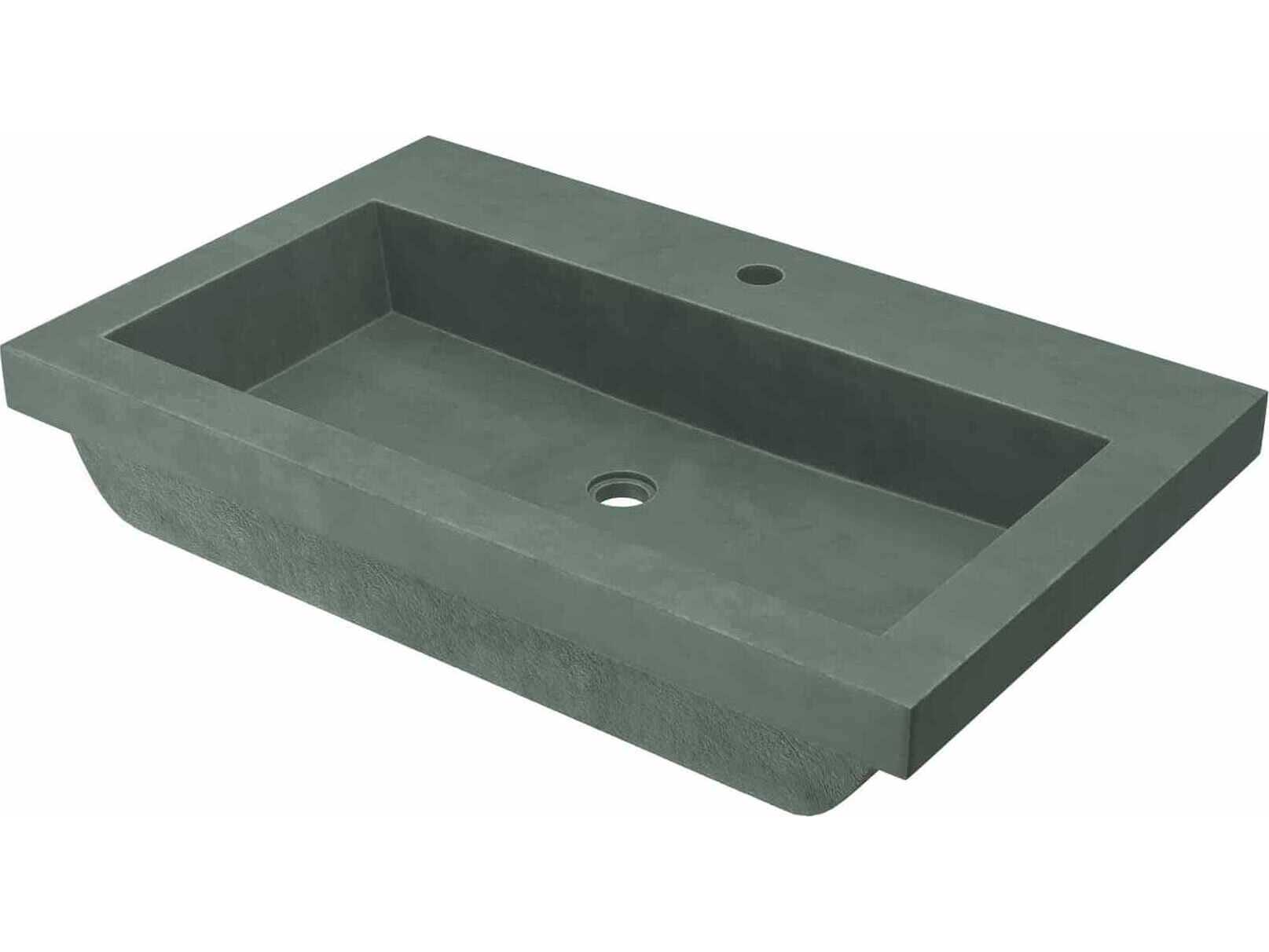 Native Trails Trough Forest Bathroom Sink