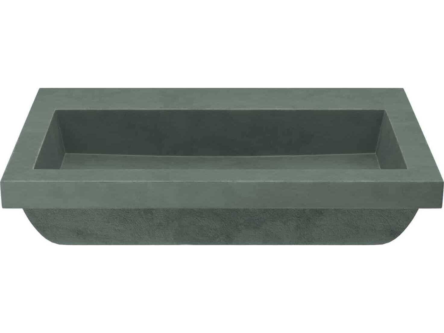 Native Trails Trough Forest Bathroom Sink