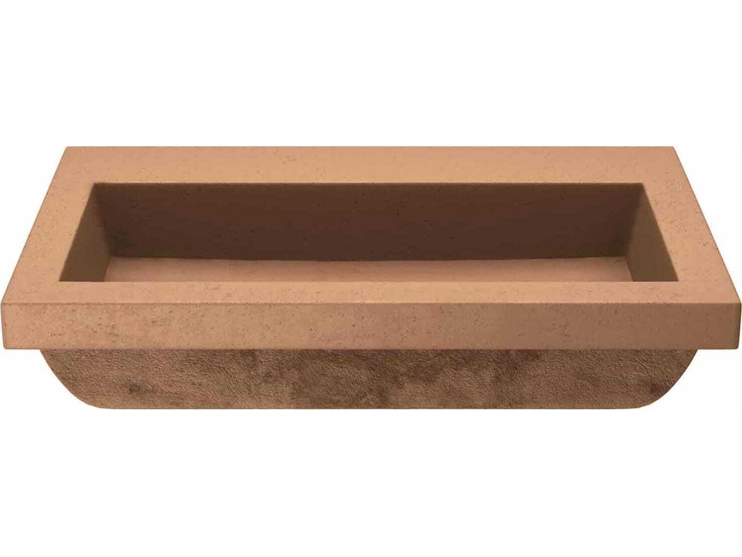 Native Trails Trough Terracotta Bathroom Sink