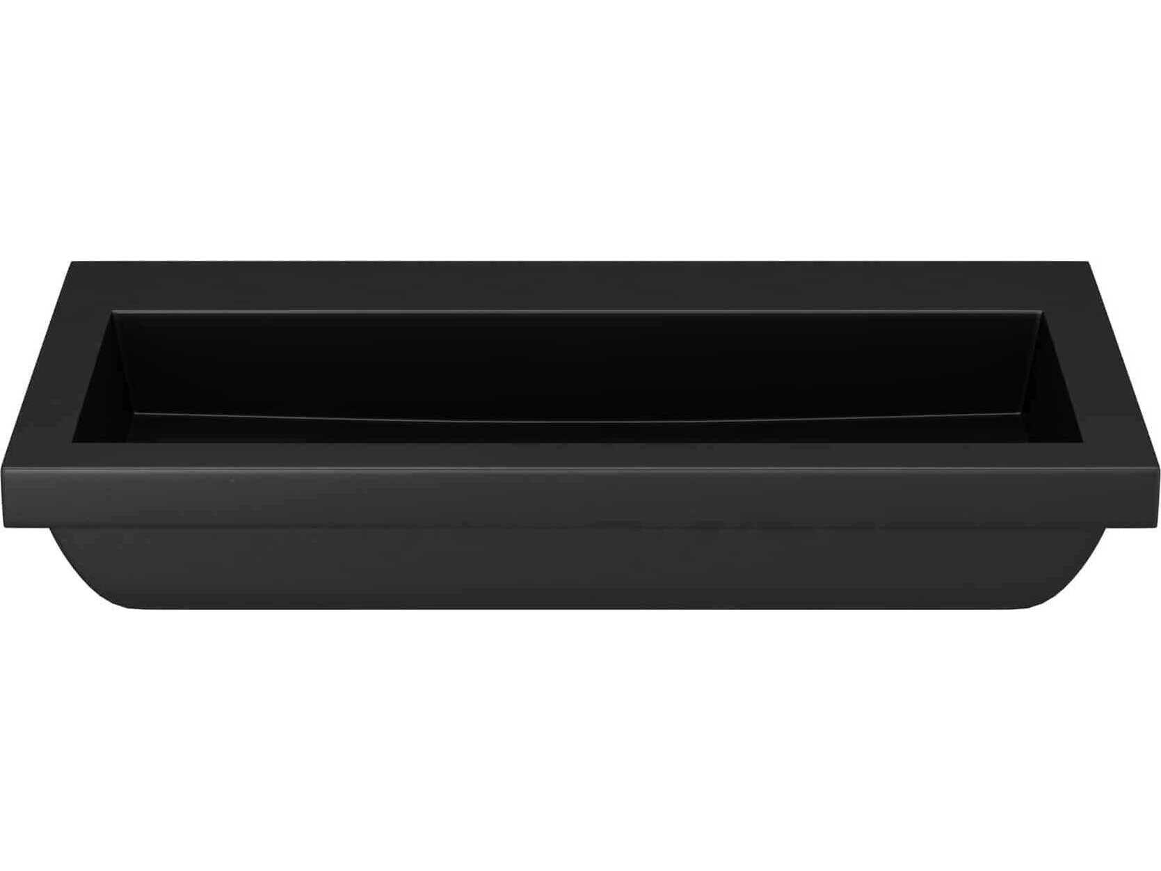 Native Trails Trough Charcoal Bathroom Sink