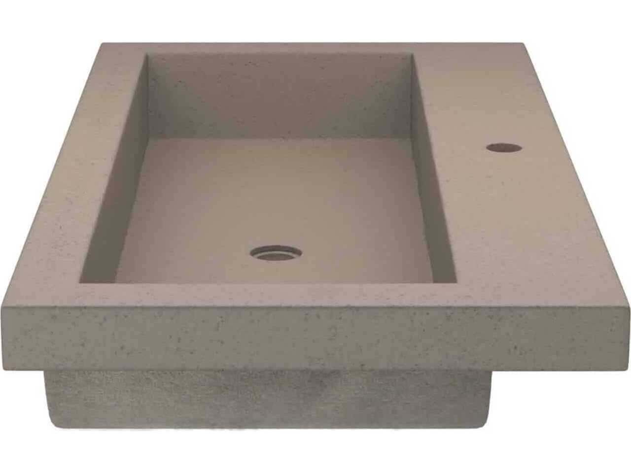 Native Trails Trough Earth Bathroom Sink