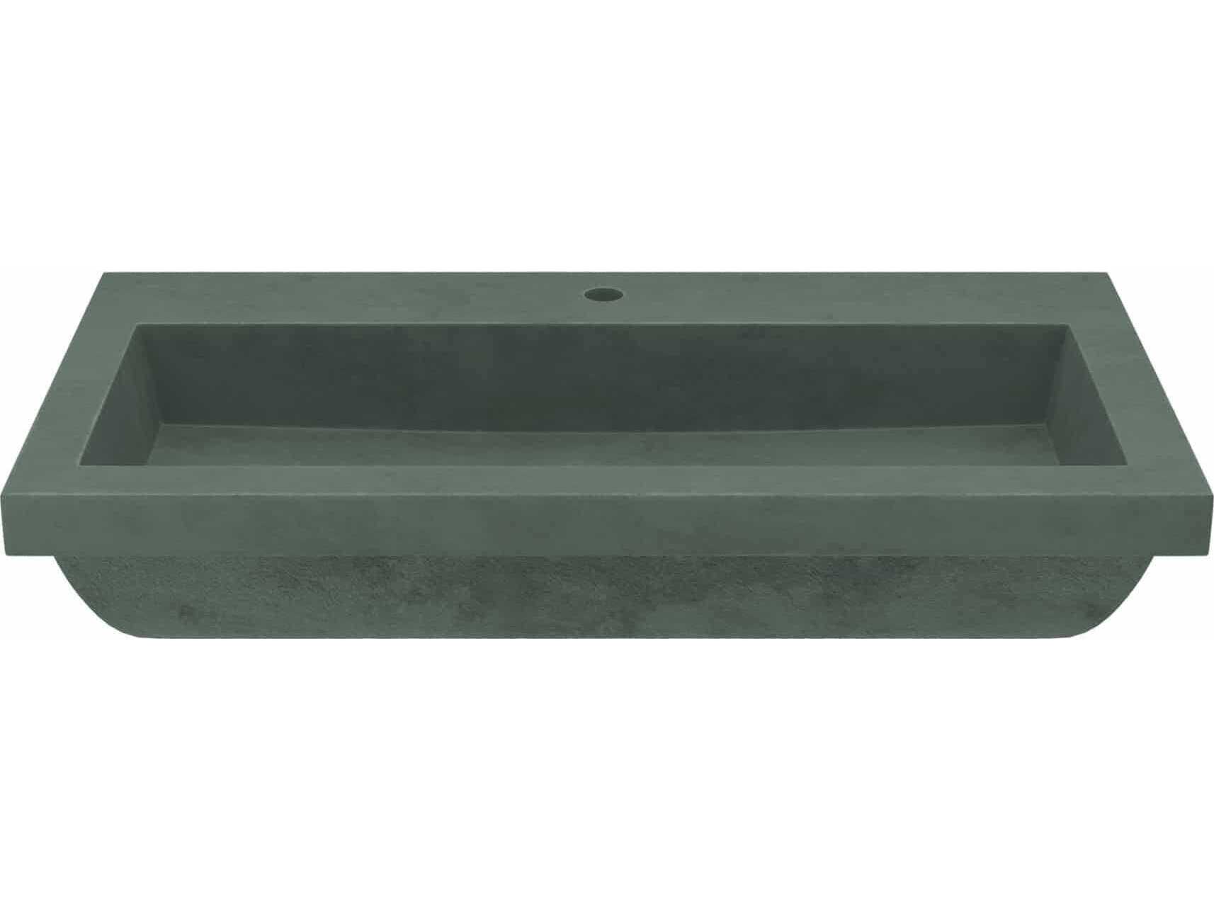 Native Trails Trough Forest Bathroom Sink