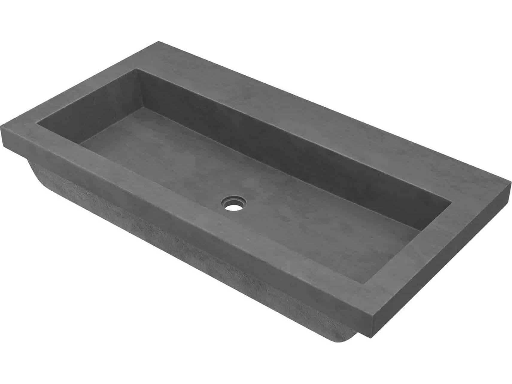 Native Trails Trough Slate Bathroom Sink