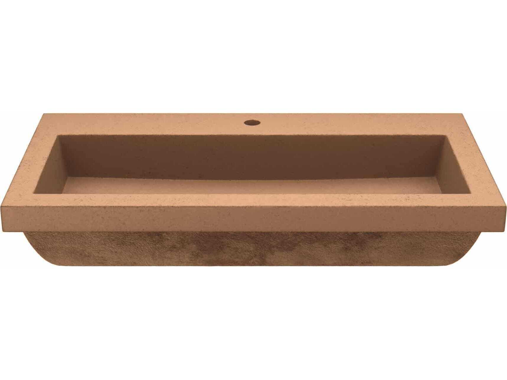 Native Trails Trough Terracotta Bathroom Sink