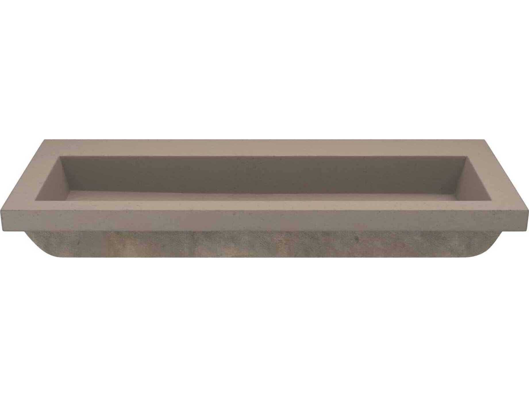 Native Trails Trough Earth Bathroom Sink