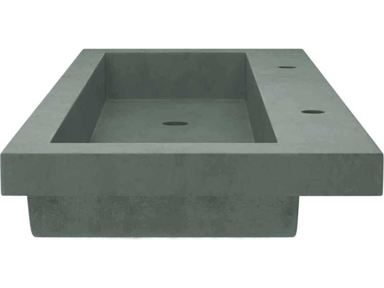 Native Trails Trough Forest Bathroom Sink