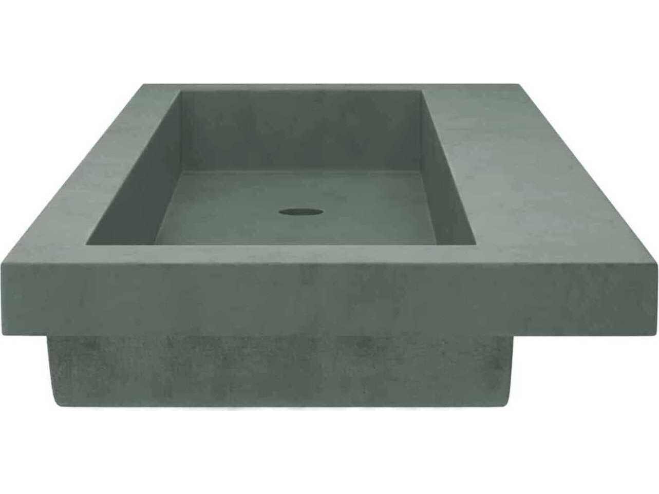 Native Trails Trough Forest Bathroom Sink