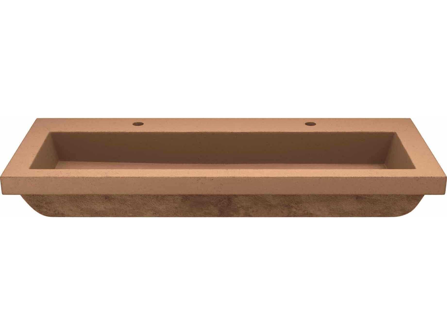 Native Trails Trough Terracotta Bathroom Sink