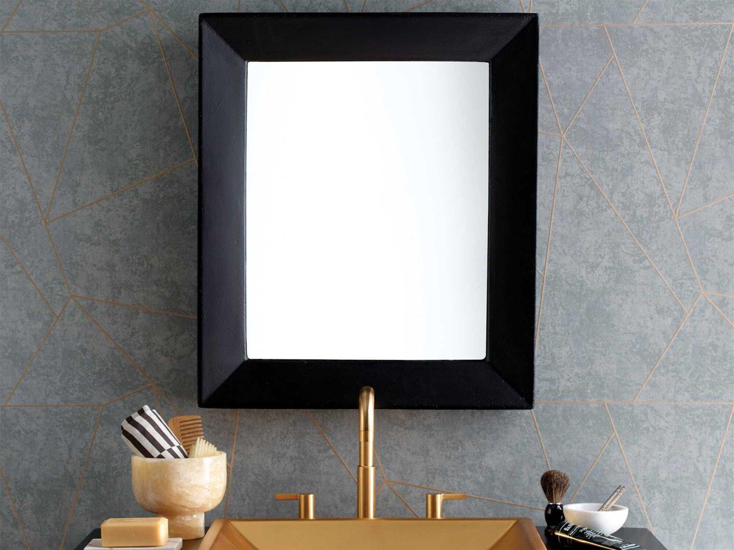 Native Trails Portola Charcoal Rectangular Wall Mirror
