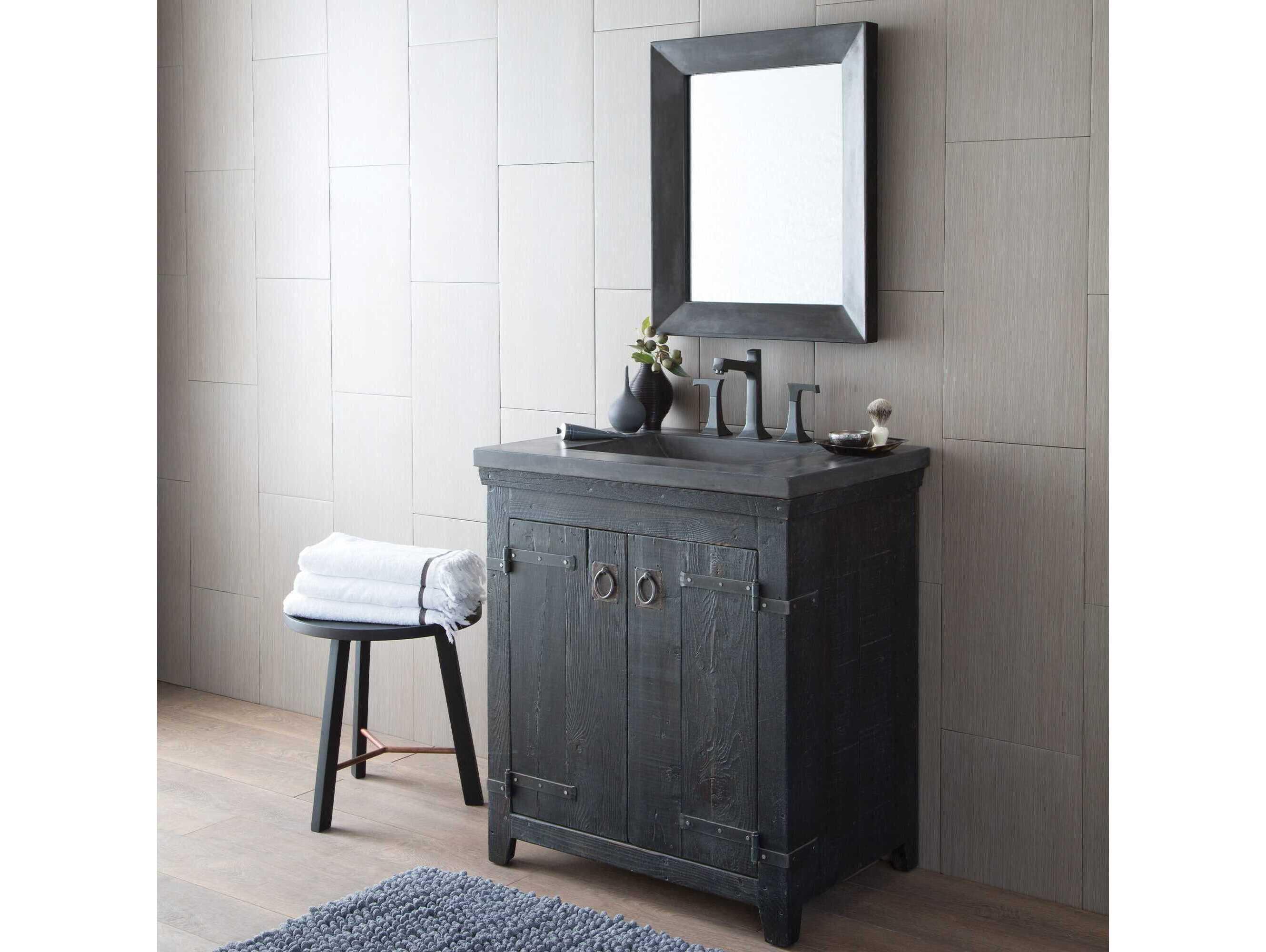 Native Trails Portola Slate Rectangular Wall Mirror