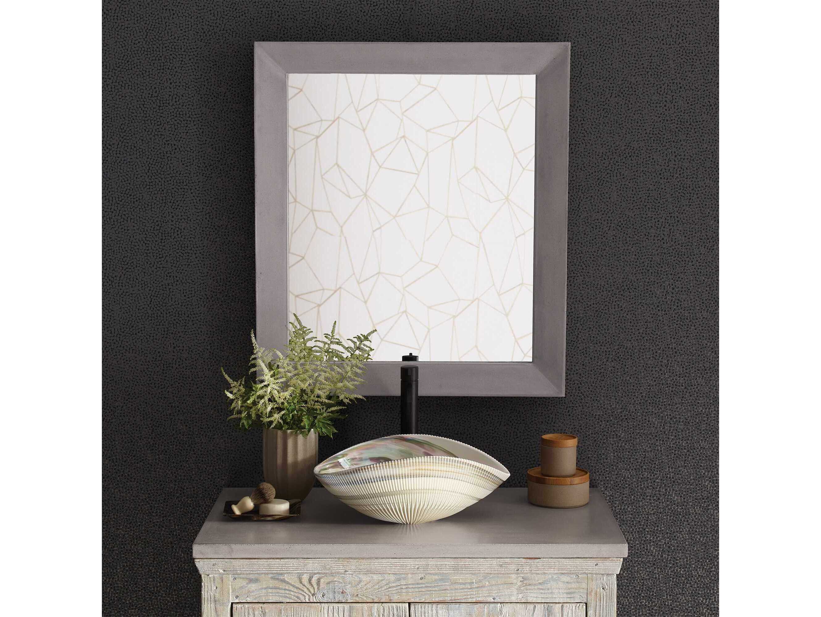 Native Trails Portola Ash Rectangular Wall Mirror