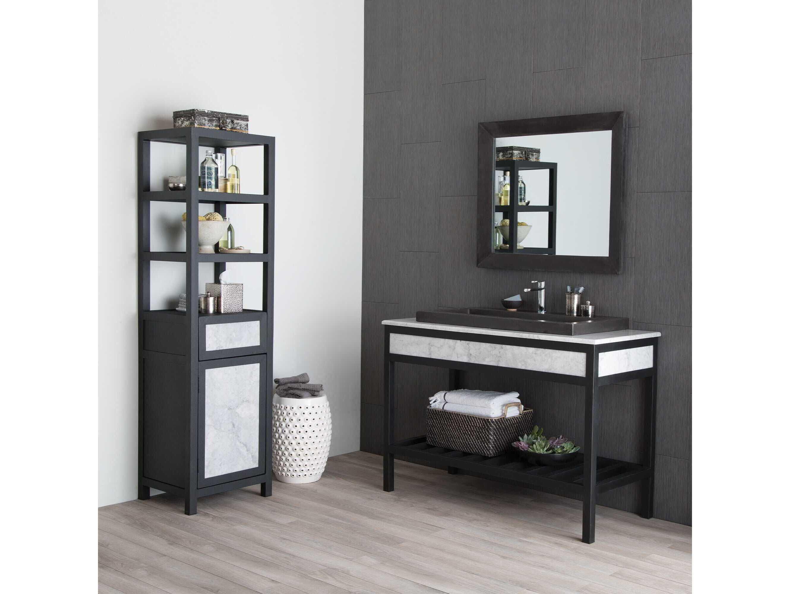 Native Trails Portola Slate Rectangular Wall Mirror