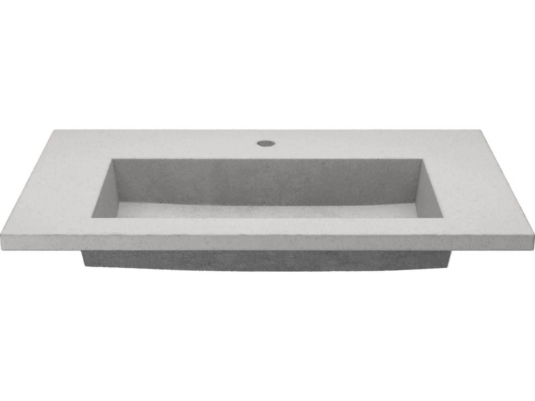 Native Trails Capistrano Ash 36" Vanity Top with Integral Trough