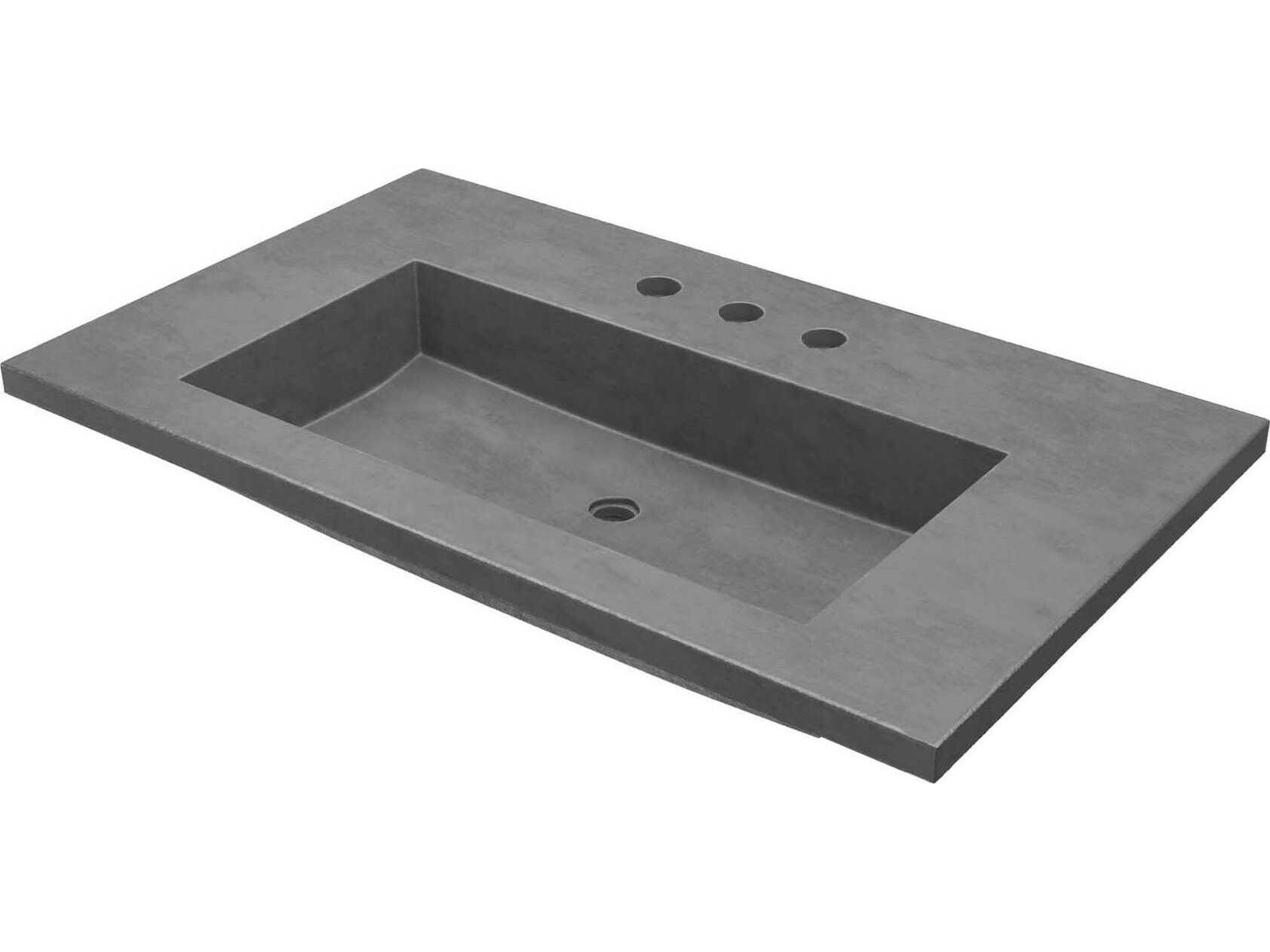 Native Trails Capistrano Slate 36" Vanity Top with Integral Trough