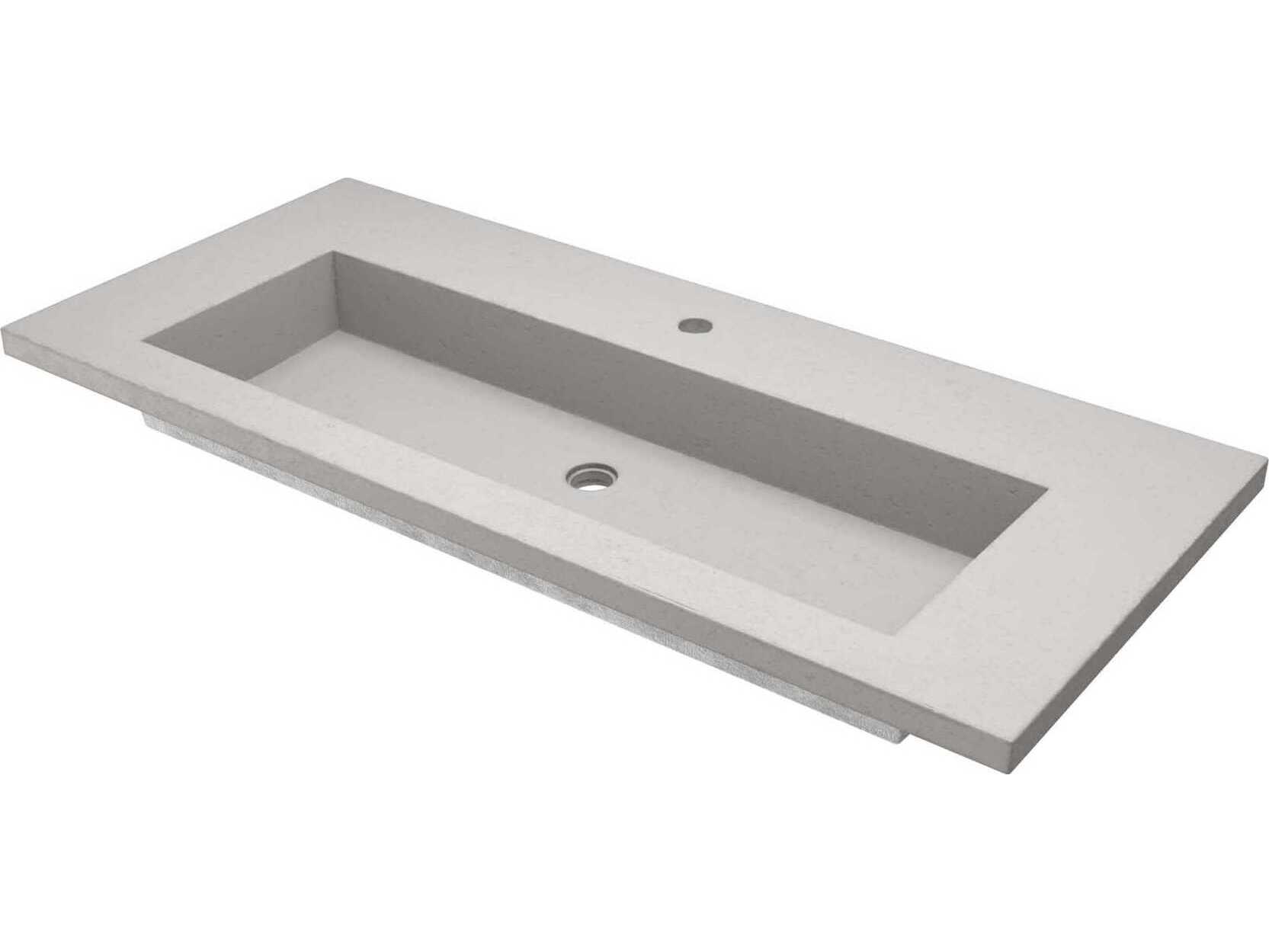 Native Trails Capistrano Ash 48" Vanity Top with Integral Trough