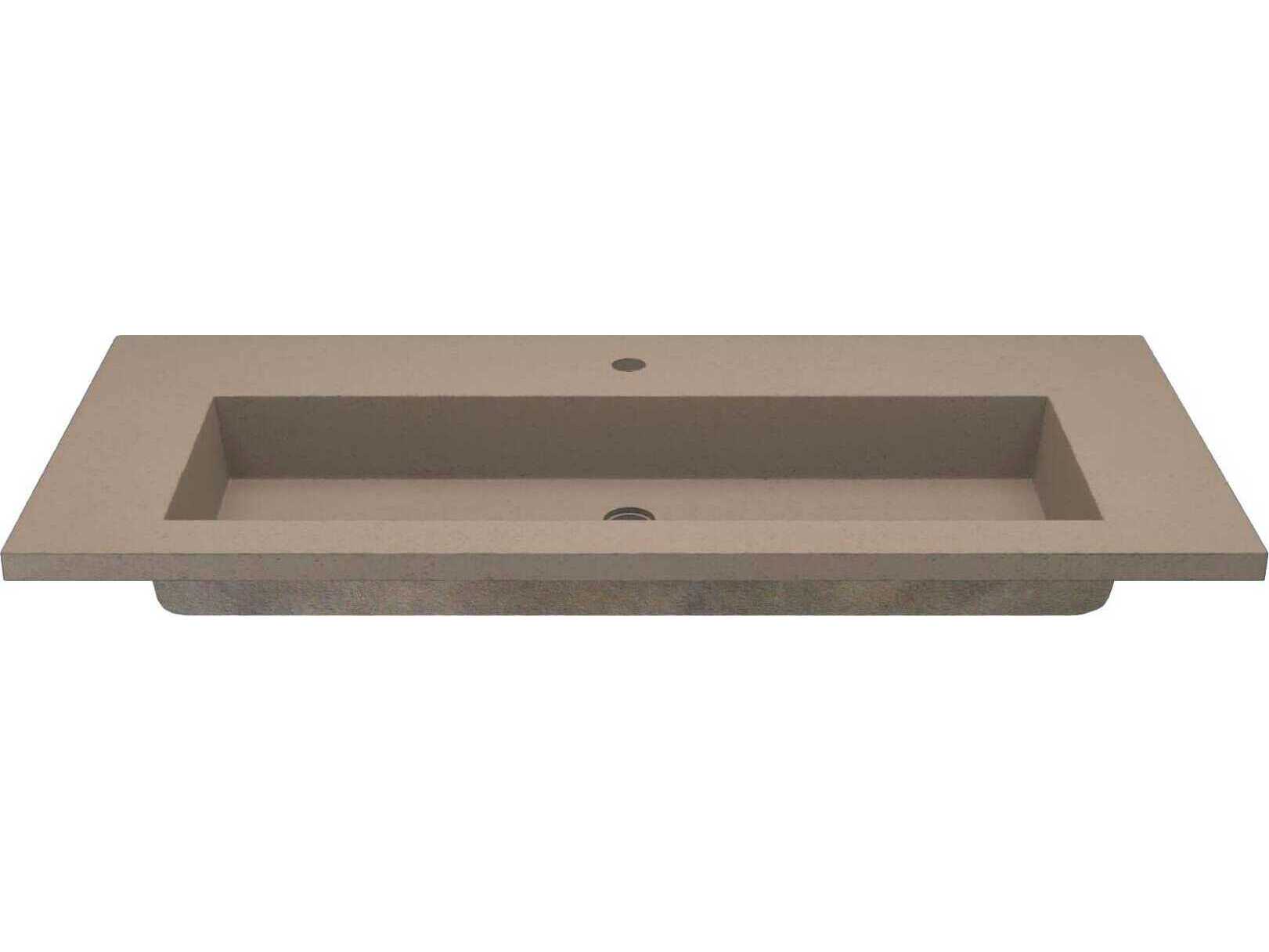 Native Trails Capistrano Earth 48" Vanity Top with Integral Trough